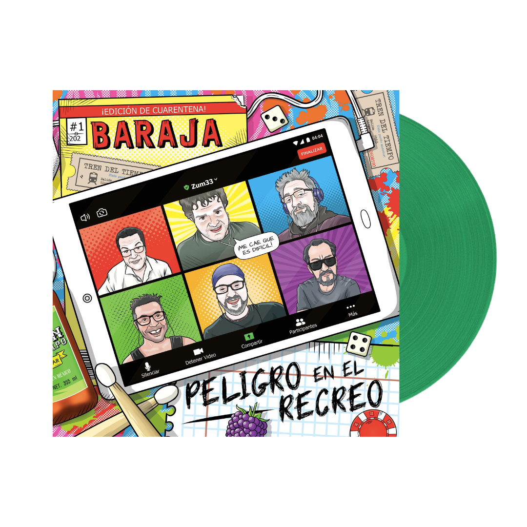 Baraja - Peligro en el Recreo: LP Verde (Preventa)