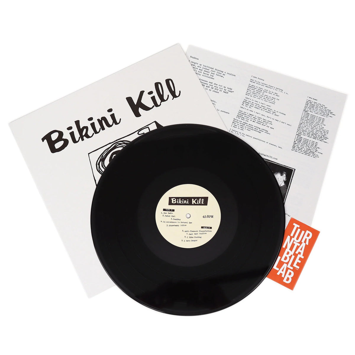 Bikini Kill - The Singles Reissue | LP Negro + Insert + MP3 Download Code