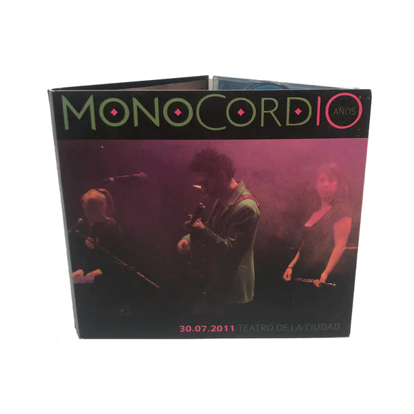 Monocordio - 10 Años en Vivo: CD+DVD