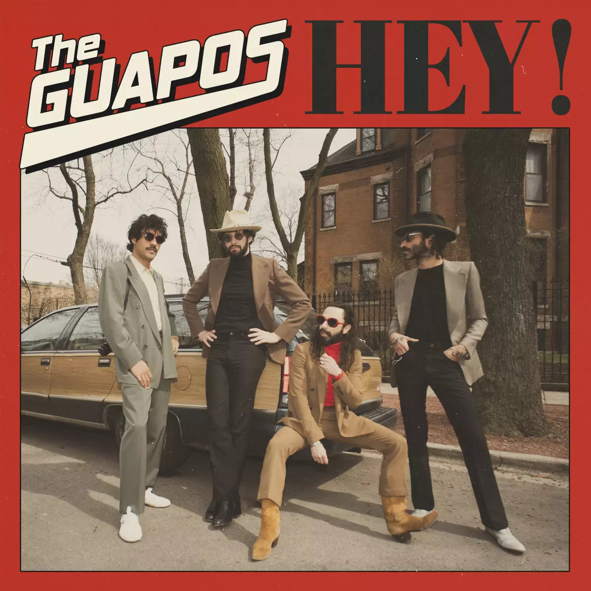 The Guapos - Hey!: LP Blanco