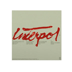 Interpol- This Mirror Weighs A Ton | LP Rojo
