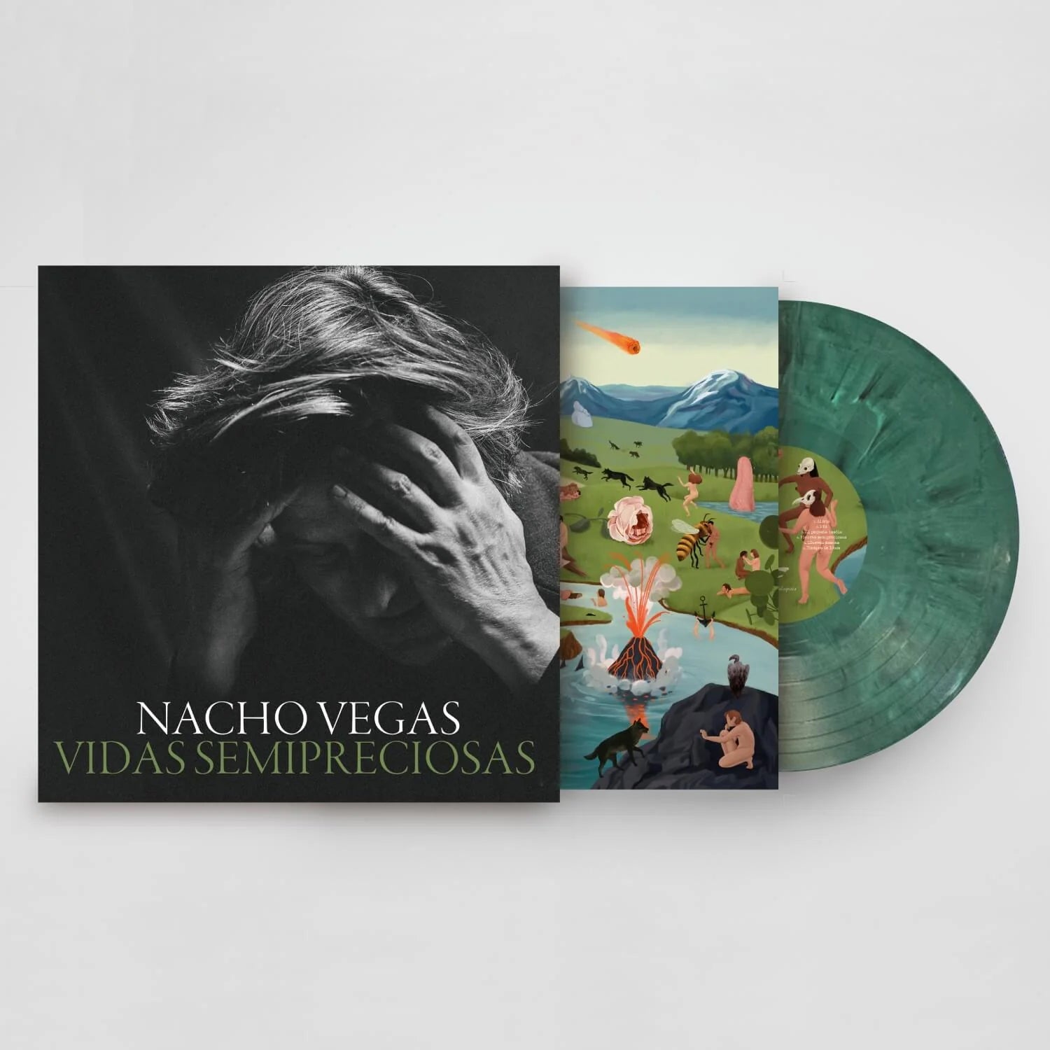 Nacho Vegas – Vidas Semipreciosas | LP Verde