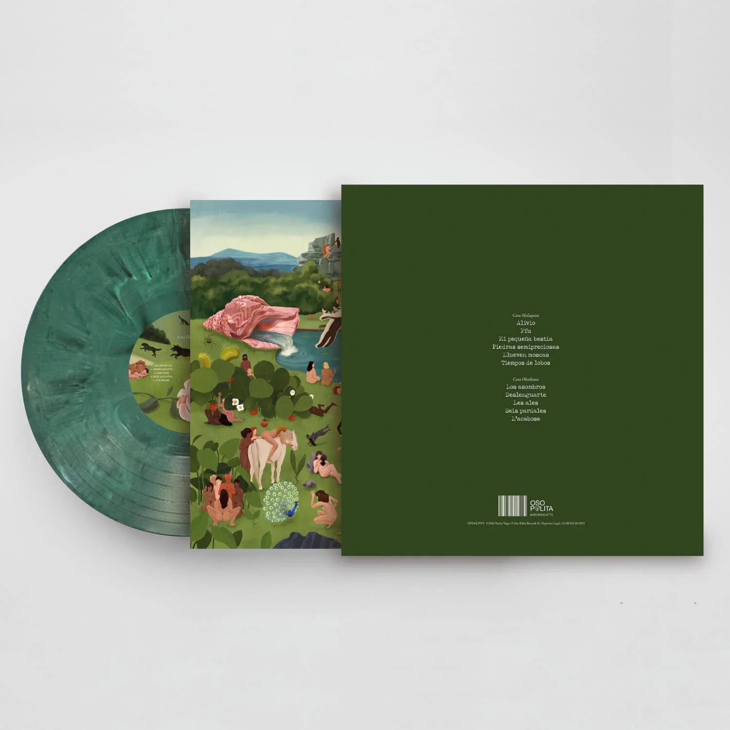 Nacho Vegas – Vidas Semipreciosas | LP Verde