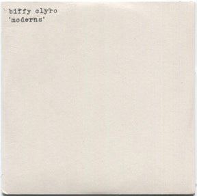Biffy Clyro – Moderns | 7" Blanco (RSDROP1)