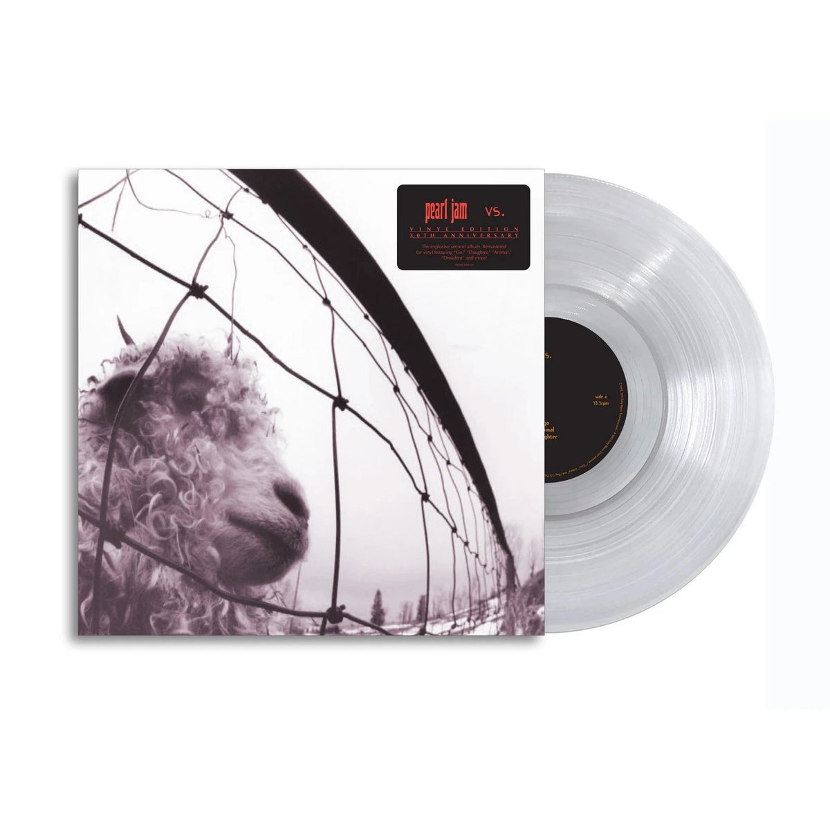 Pearl Jam - Vs | LP Transparente