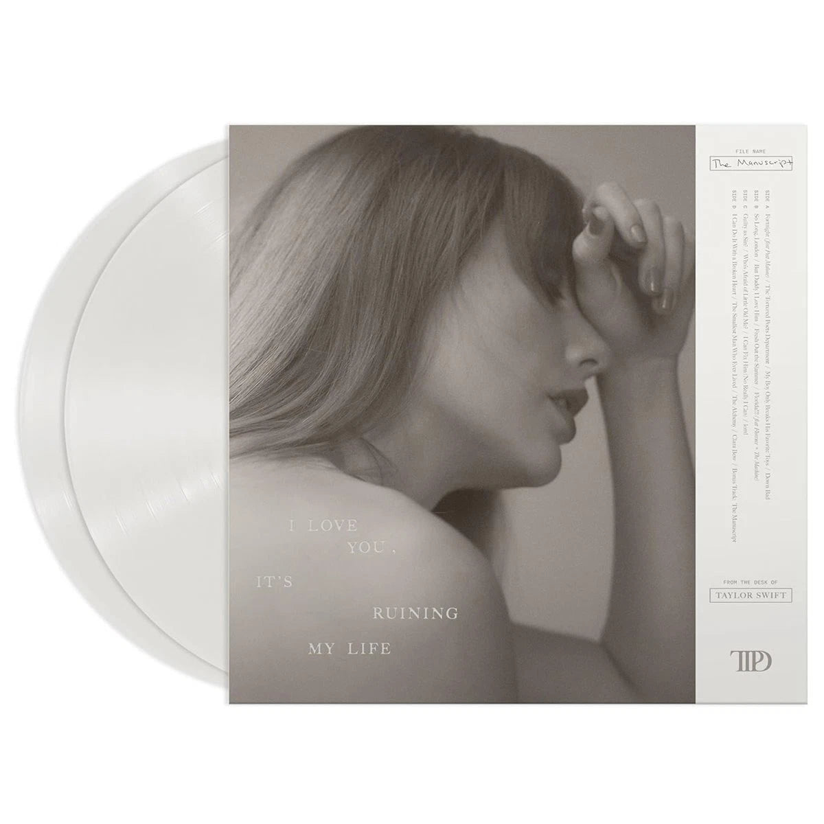 Taylor Swift – Tortured Poets Department | 2LP Blanco