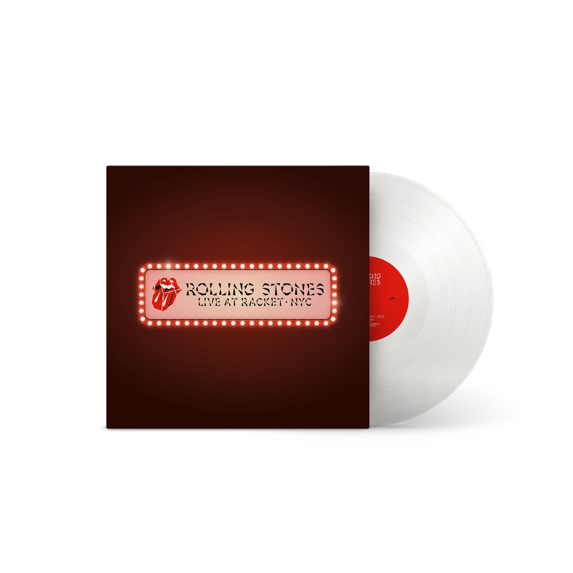 Rolling Stones - Live at Racket NYC | LP Blanco (RSD24)
