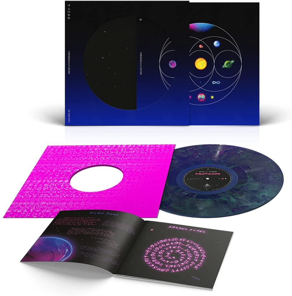 Coldplay - Music Of The Spheres: LP Splatter - Color Aleatorio