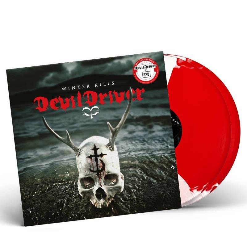 DevilDriver - Winter Kills: 2LP Rojo y Blanco