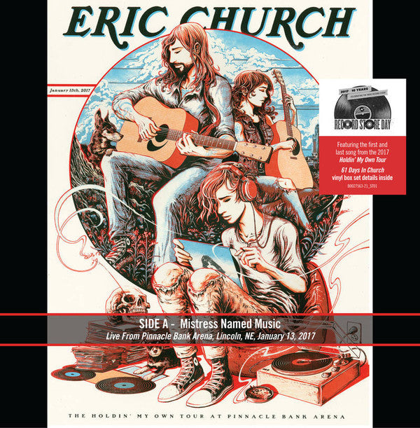 Eric Church ‎– Mistress Named Music / Holdin' My Own: Single 7" (RBF17)