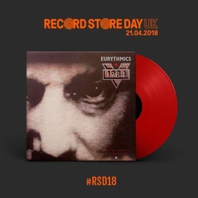 Eurythmics ‎– 1984 (For The Love Of Big Brother): LP Rojo  (RSD18)