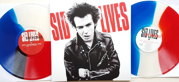 Sid Vicious - Sid Lives: 2LP - Rojo, Blanco y Azul - Edición Limitada (RBF19)