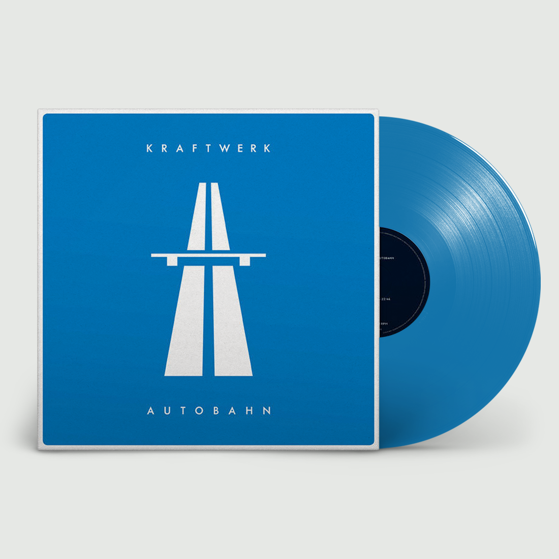 Kraftwerk ‎– Autobahn: LP Azul