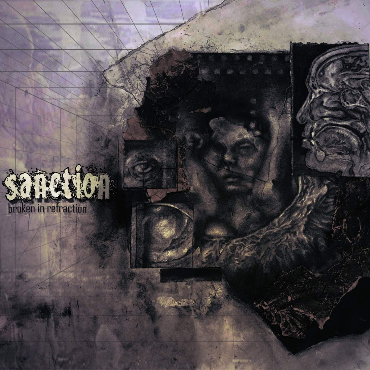 Sanction - Broken In Refraction: LP Morado Splatter - Edición Limitada